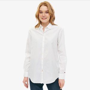 Tommy Hilfiger dámská bílá košile Monica - S (100)